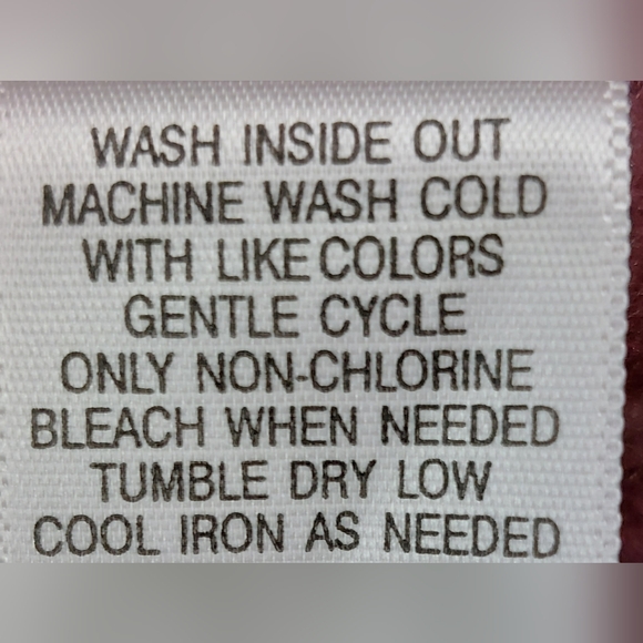 Casual Corner Annex Sweater Fleece Womens Size XLRG Maroon Plaid Zip NWT $29.99 - Picture 8 of 8